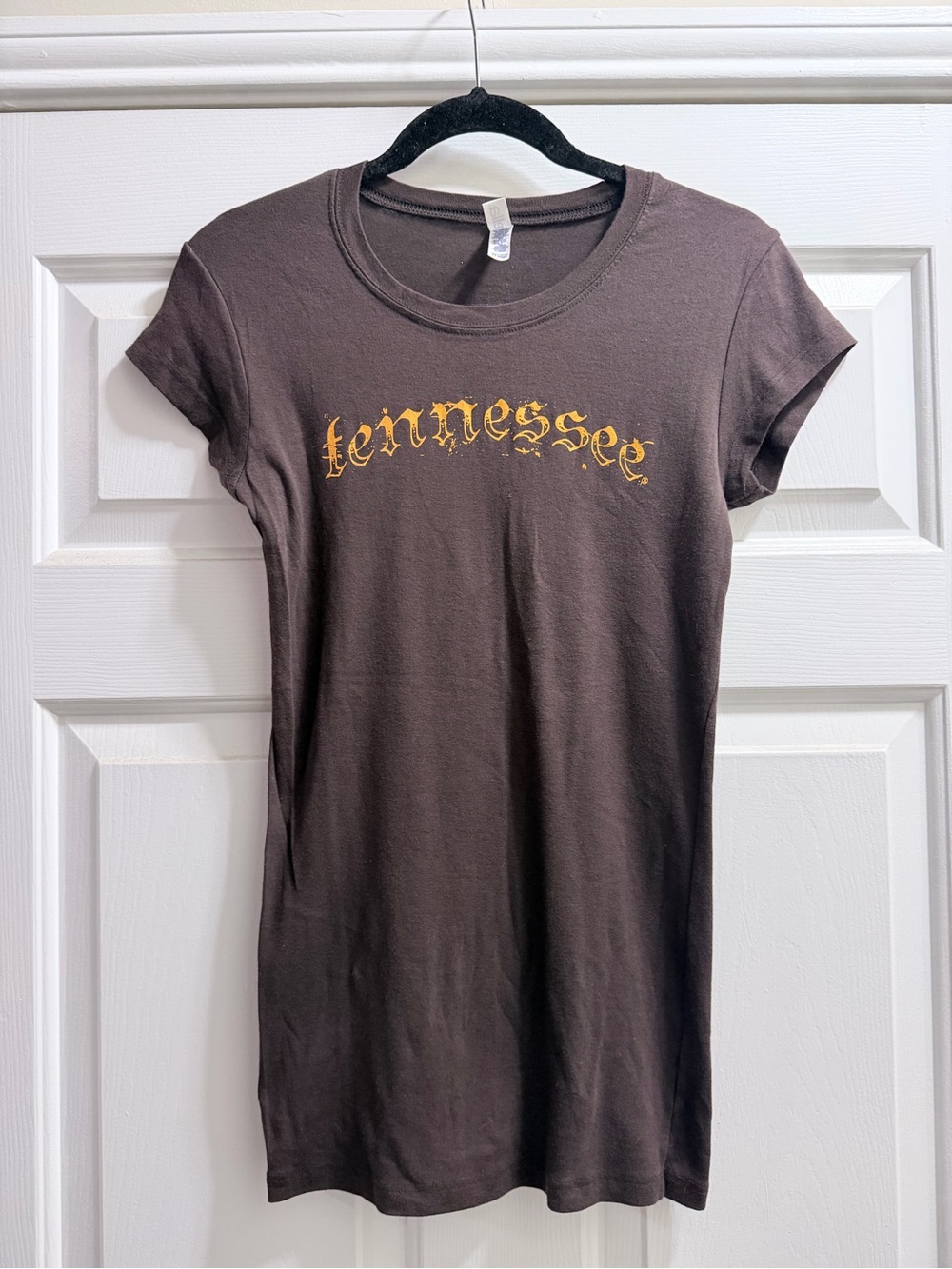 Tennessee Graphic Tee - Brown & Orange Women's Short Sleeve